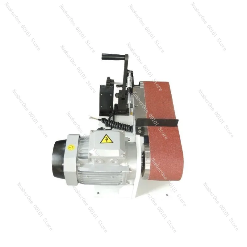 Horizontal Belt Sander Surface Grinding Machine Small Abrasive Belt Equipment For Wood Metal Polishing Grinding Bench Sander