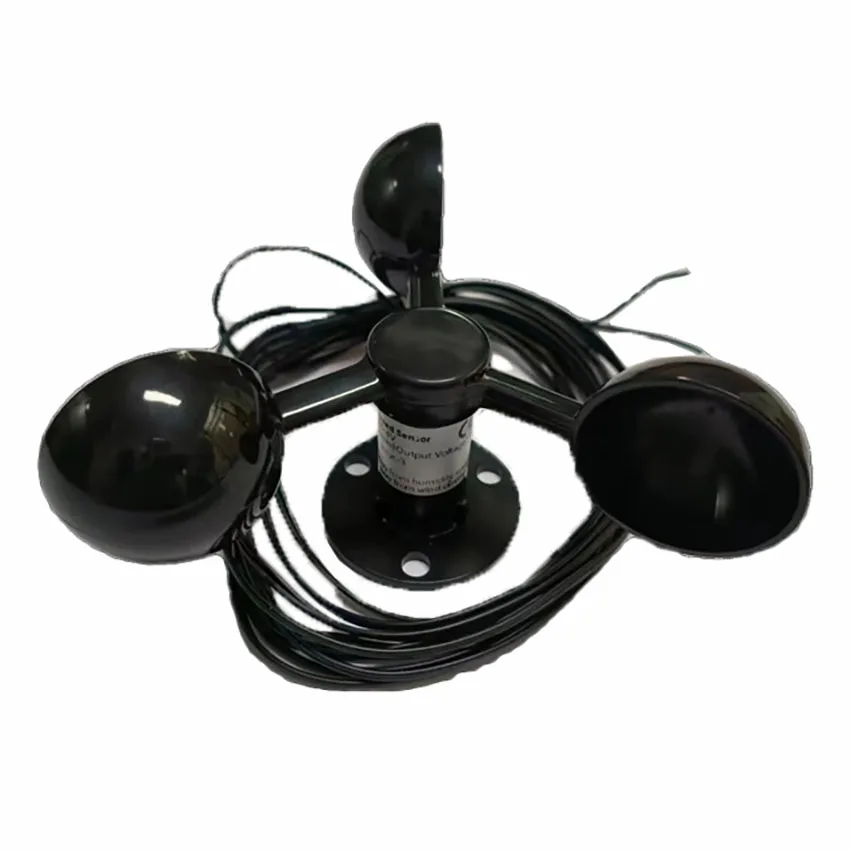 Wind Speed Sensor Anemometer Speed Measurement Wind Speed Sensor DIY Three Cup Type Wind Power Generation