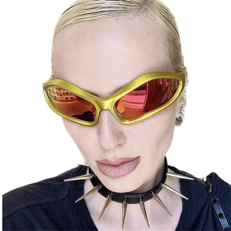 

Shaped glasses UV protection cycling sports sunglasses for women uv400