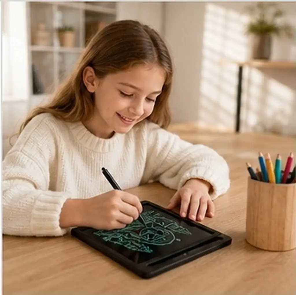 7Pcs Handwriting Board Stylus Pen Smooth Writing Lightweight Tablet Pen for LCD Drawing Board Touch Screen Stylus