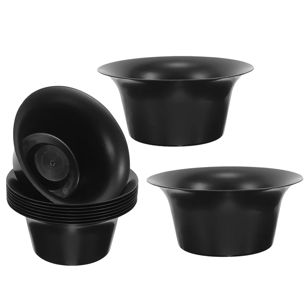 

10Pcs Cemetery Flowerpot Plastic Memorial Sacrifice Container for Graves Bouquet Holder Tomb Worship Decoration Vase