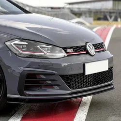 Para volkswagen golf 7 facelift mk7.5 gti tcr 2017-2020 carro amortecedor dianteiro divisor lábio spoiler difusor guarda capa corpo kits