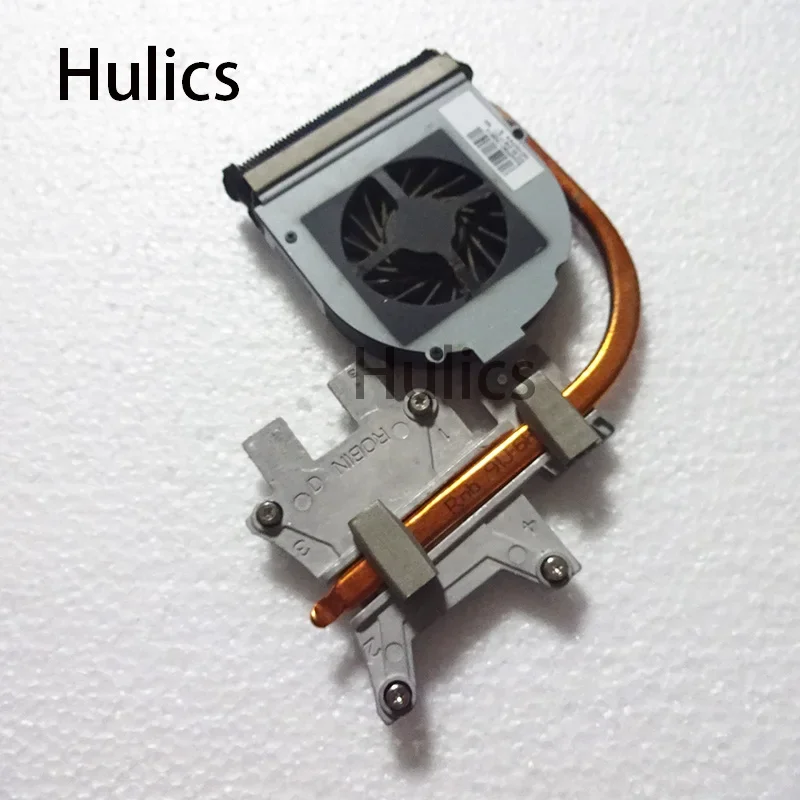 

Hulics используемый охлаждающий вентилятор для ноутбука, кулер процессора для HP CQ50 CQ60 CQ70 486636 -001 46.4H517.011