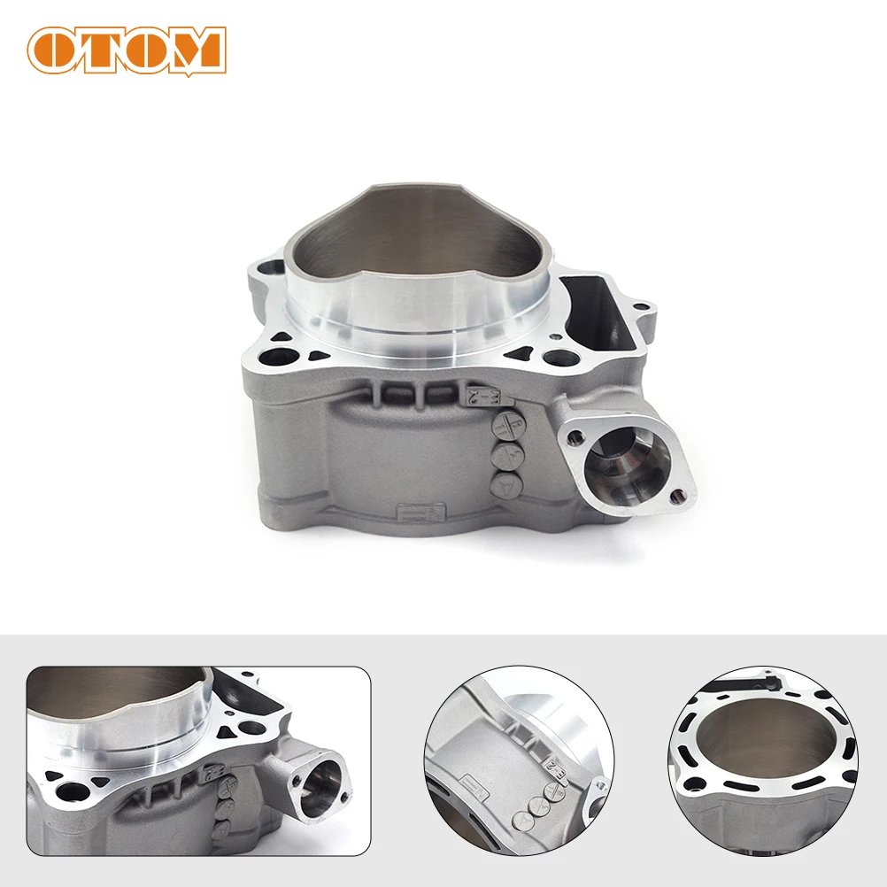 OTOM Motorcycle Engine Part 96mm Cylinder Block Aluminum For HONDA CRF 450 CRF450R 2004-2008 Off-road Bike Motocross Accessories