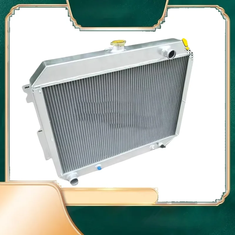 Novo radiador de alumínio completo de 3 fileiras para 1966-1970 chrysler dodge plymouth furia polara/monaco/300/300c/imperial/novo yorker 7.2l v8