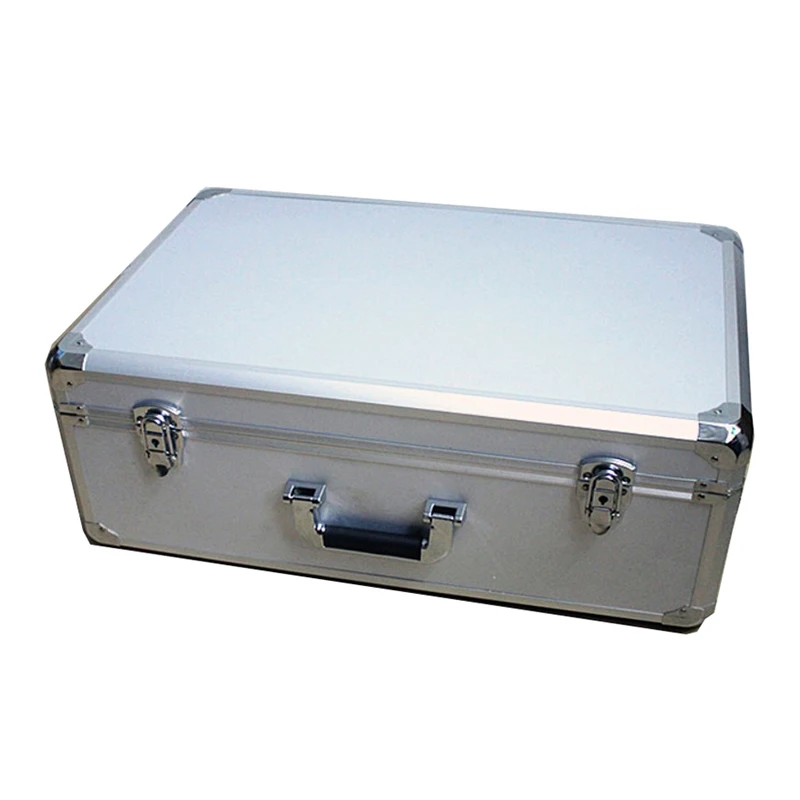 Large Tool Case Portable Box Aluminum Alloy Storage Document Safe Product Demonstration Sample Display Toolbox