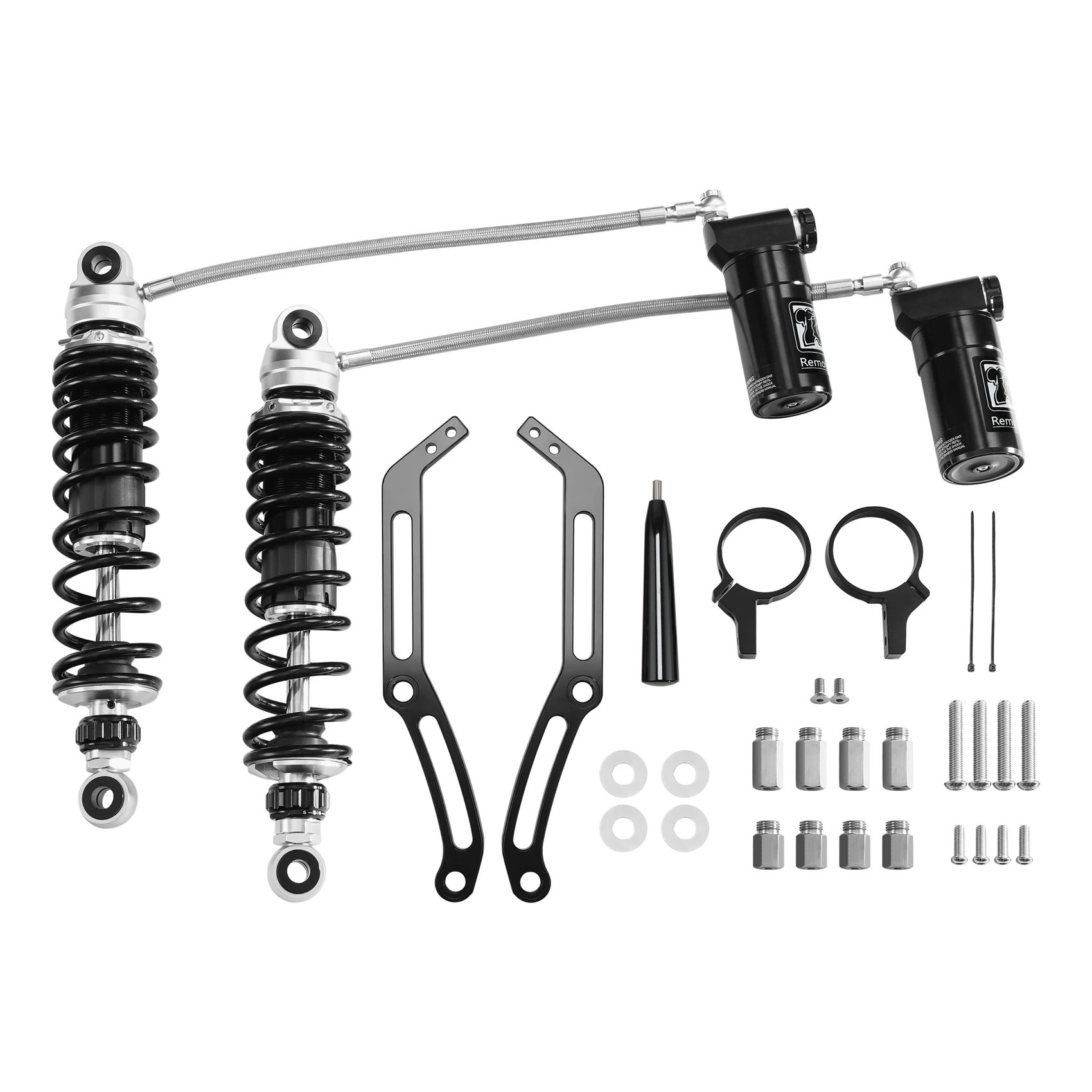 

Motorcycle Remote Reservoir Rear Suspension Shocks Fit For Harley CVO Road Glide 2023-2025 2024