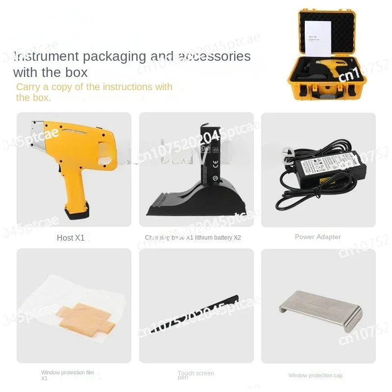 Alloy Analyzer Metal Content Multi-Element Analyzer Handheld Spectrometer