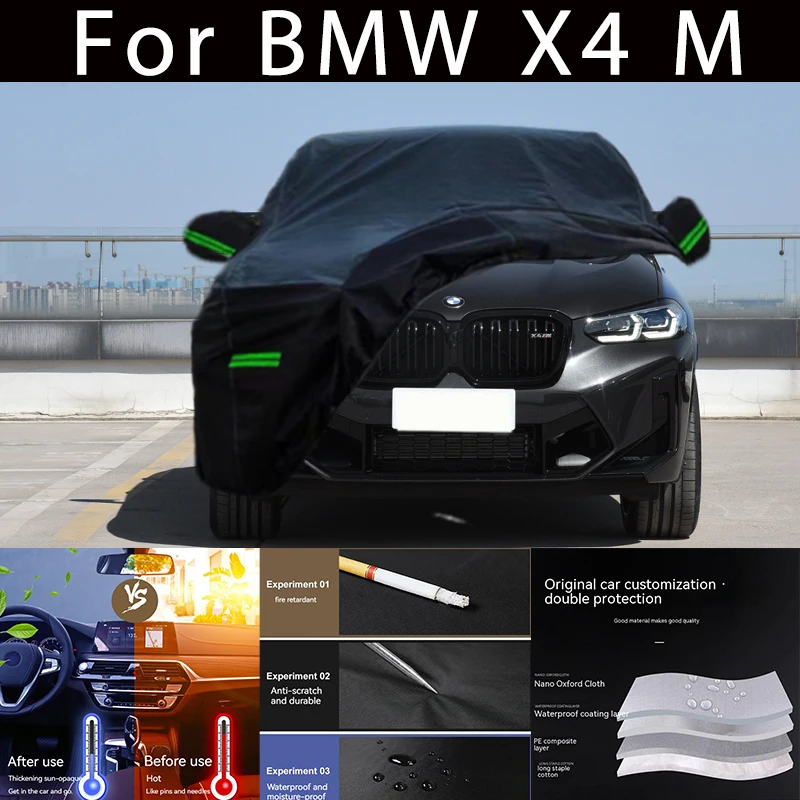 

For BMW X4 M Outdoor Protection Full Car Covers Snow Cover Sunshade Waterproof Dustproof Exterior Car accessories