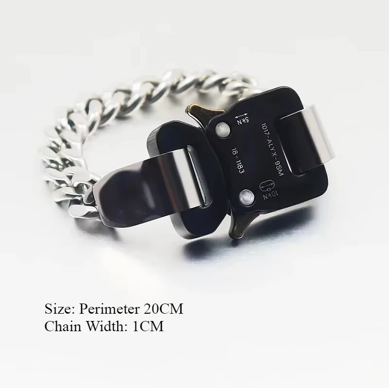 Unisex Street Fashion Trend 1017 ALYX 9SM Functional Bracelet Gift