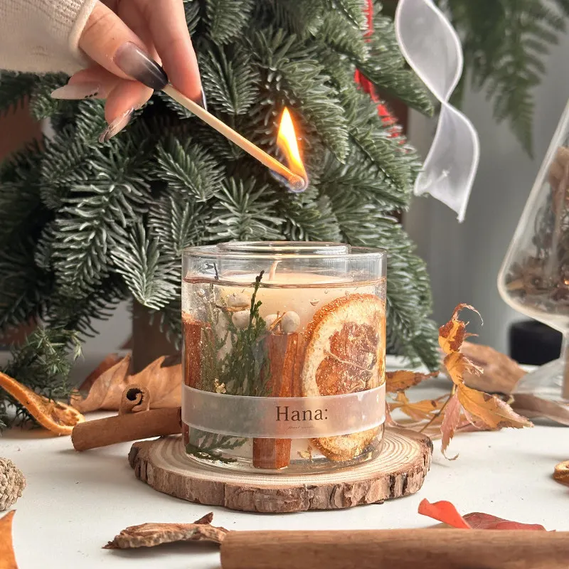 Aromatherapy candle gift set, niche high-end souvenir for girls' birthday present