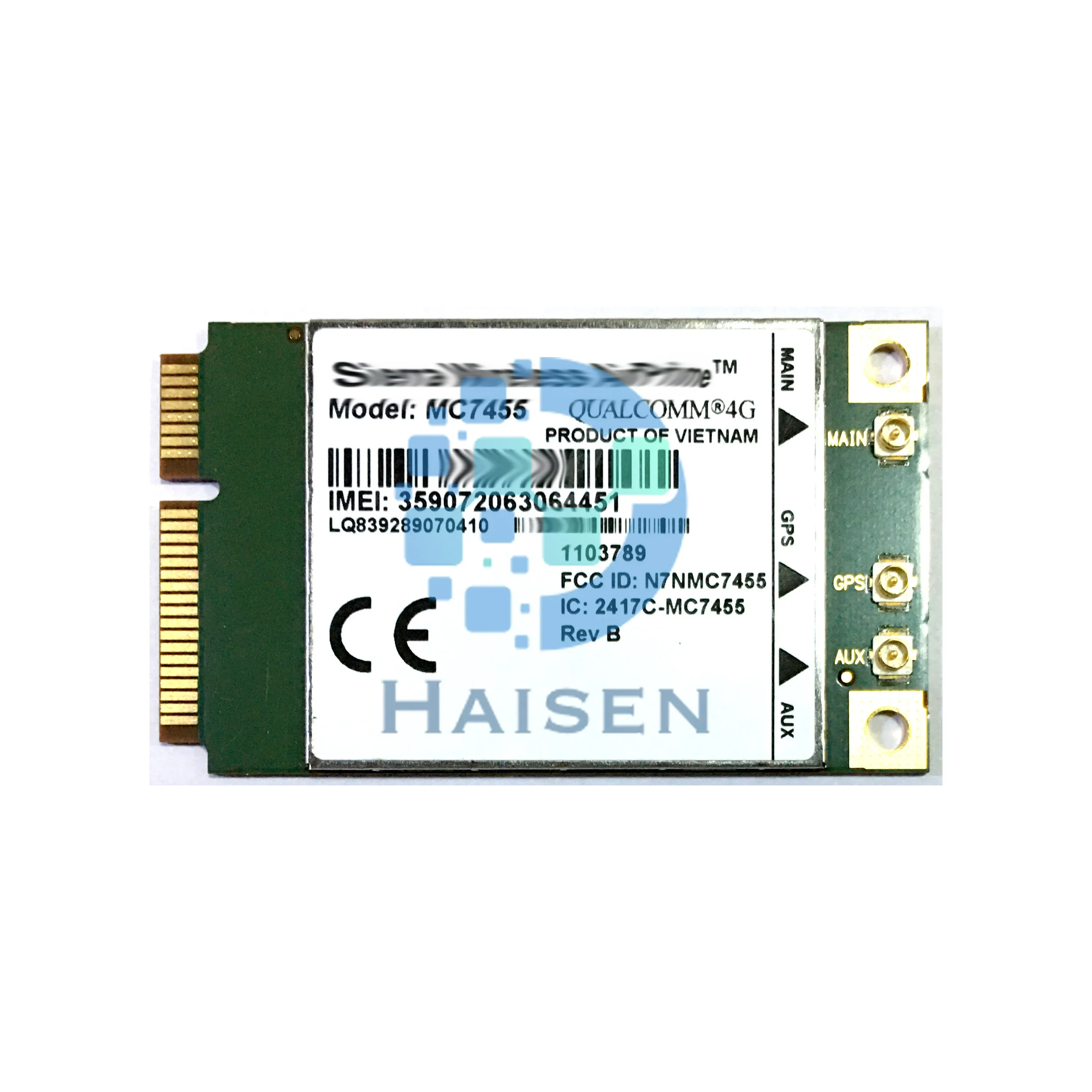 Original Sierra Wireless AirPrime MC7455 4G LTE CAT6 GNSS GSM GPRS module Qualcomm MDM9230 supports 3G roaming MC7455