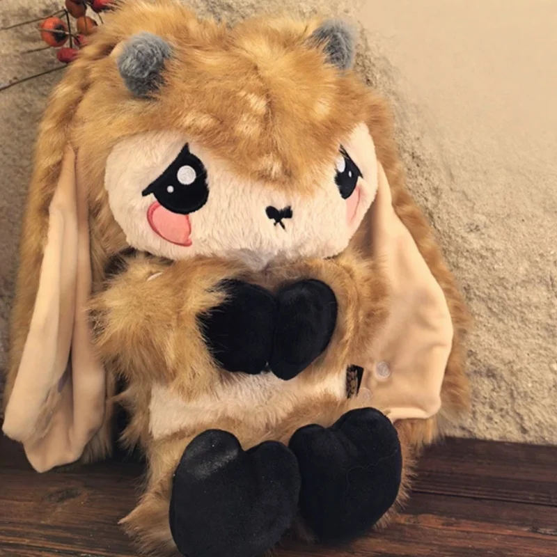 Plushie Dreadfuls Deer Plush Toy Stuffed Animal Fluffy Cute Soft Comfort Healing Collectible Trendy Home Decoration Adult Gifts