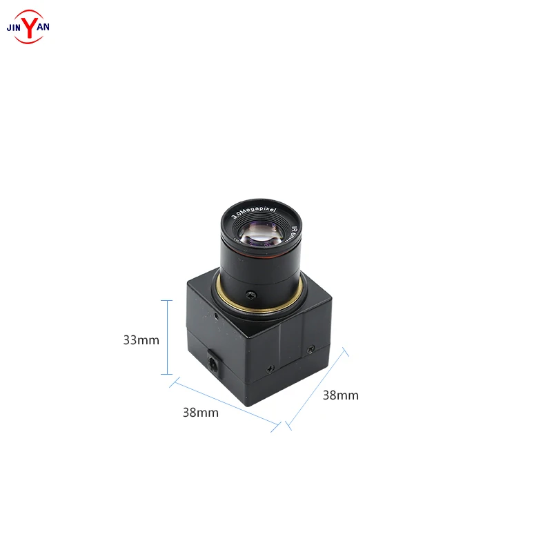 8 mega pixel manual zoom lens IMX179 4K high-definition computer camera USB2.0 UVC protocol driver free