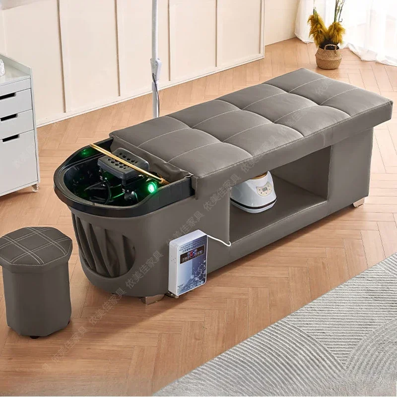 الحديثة بسيطة صالون حلاقة كرسي شامبو الشمال الإبداع موضة الشعر صالون تدليك الجدول صالون الأثاث سيلا Champu FYSC