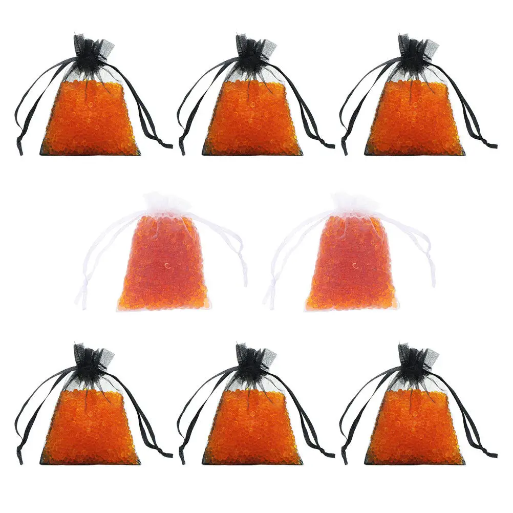 8Pcs Reusable Orange to Green Moisture Indicator Guitar Piano Violin Guzheng Erhu Drying Dehumidifiers Instrument Desiccants