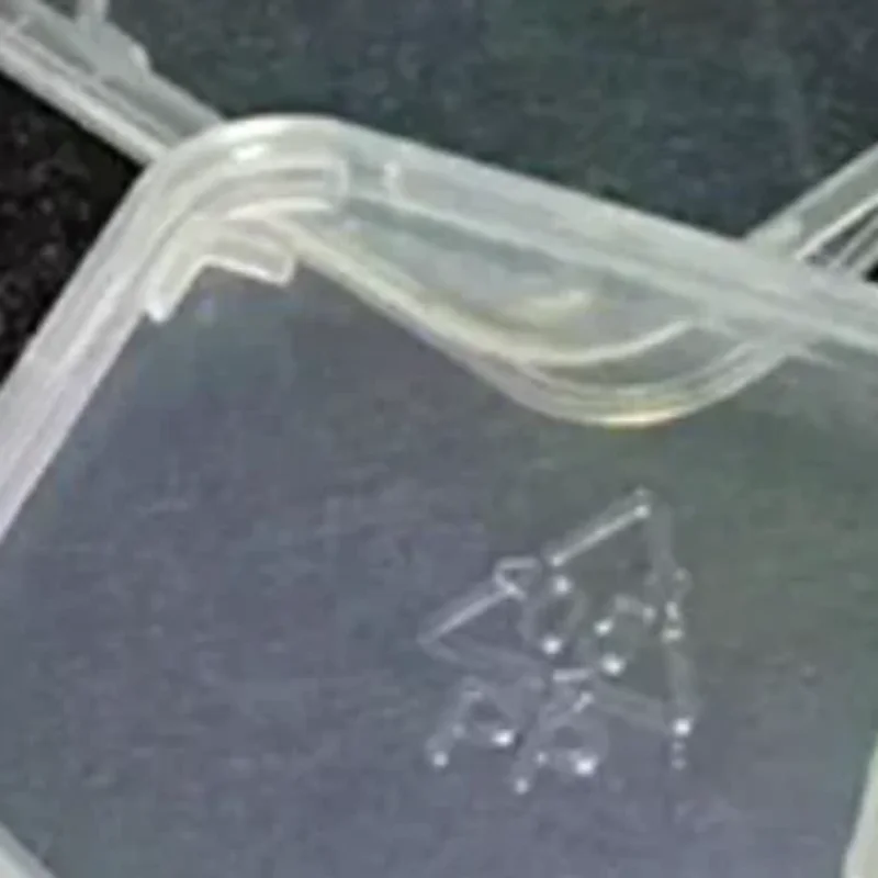 10pcs/lot Transparent SD Memory Card Case Holder Box Storage Boxes Memory Card Clear Plastic Case Holder Protector