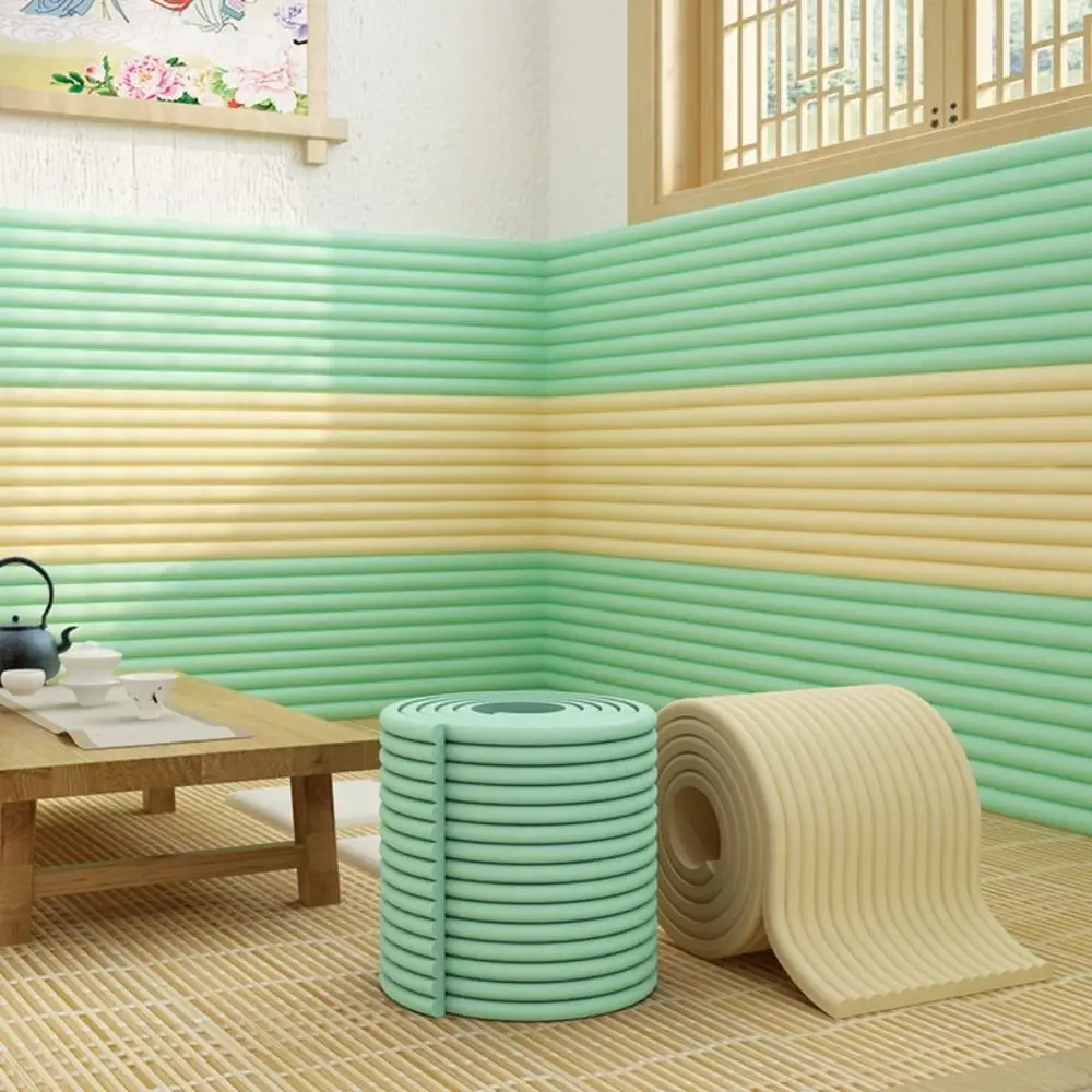 New 2m Desk Edge Guard Strip Baby Safety Self Adhesive Anti Collision Cushion Thickend Soft Foam Bumper for Window Sill Bedside