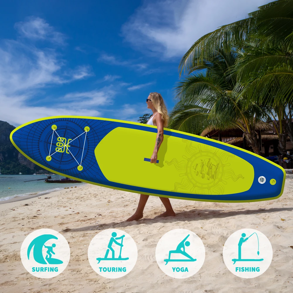 FunWater 350*87*15cm Sup Board Inflatable Surfboard Stand Up Paddle Board Inflatable Sup PaddleBoard with Accessories