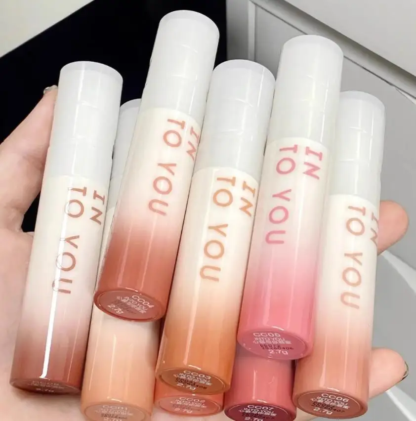 INTO YOU-brillo labial de alta cobertura, bálsamo labial líquido con acabado de espejo acuoso, maquillaje de labios de cristal Original