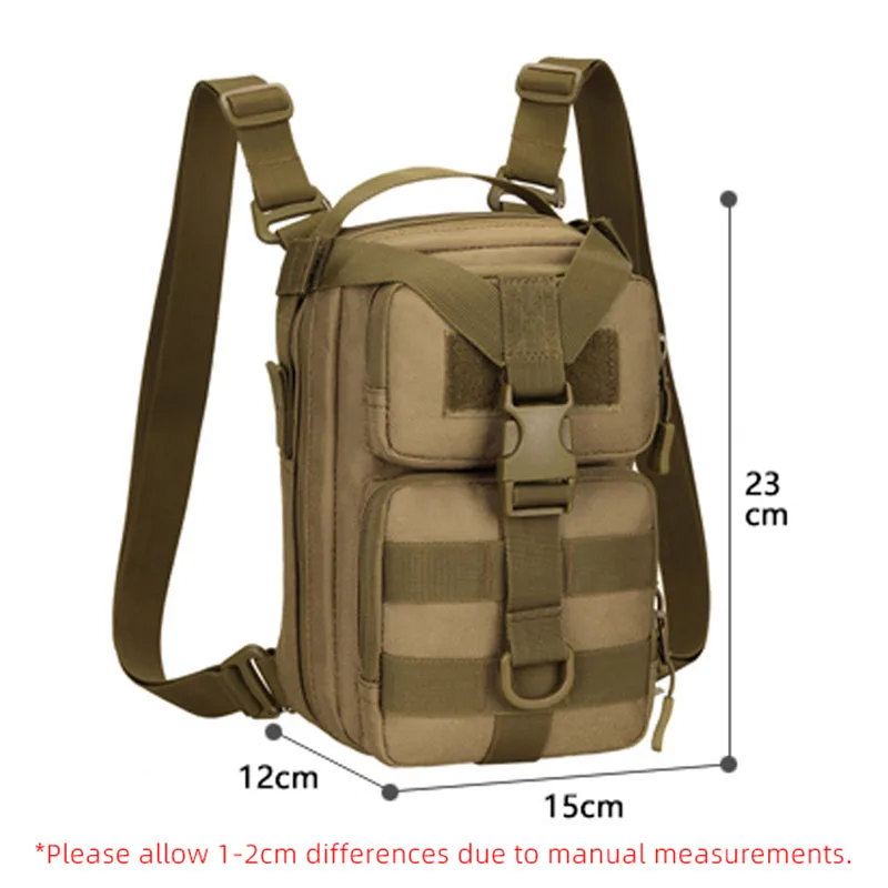 Mini Tactical Backpack Camping Bag Hunting Fishing Hiking Tool EDC  Shoulder Crossbody Fanny Pack Travel Small Outdoor Handbags