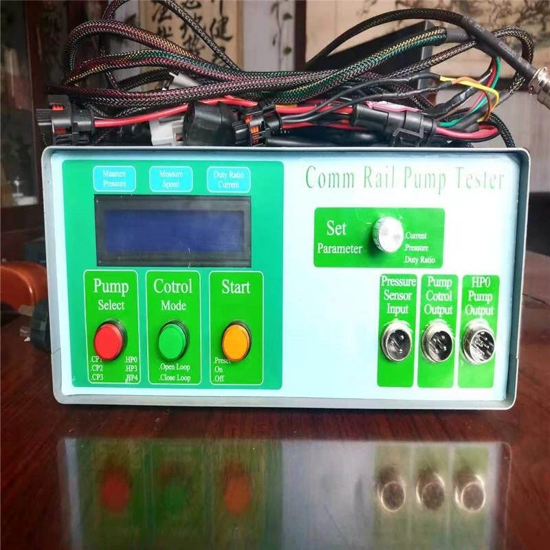 Common Rail High Pressure Fuel Pump Tester AM-CPR708 Testing Equipment Compatible with Bosch Denso Delphi Diesel Oil Pump