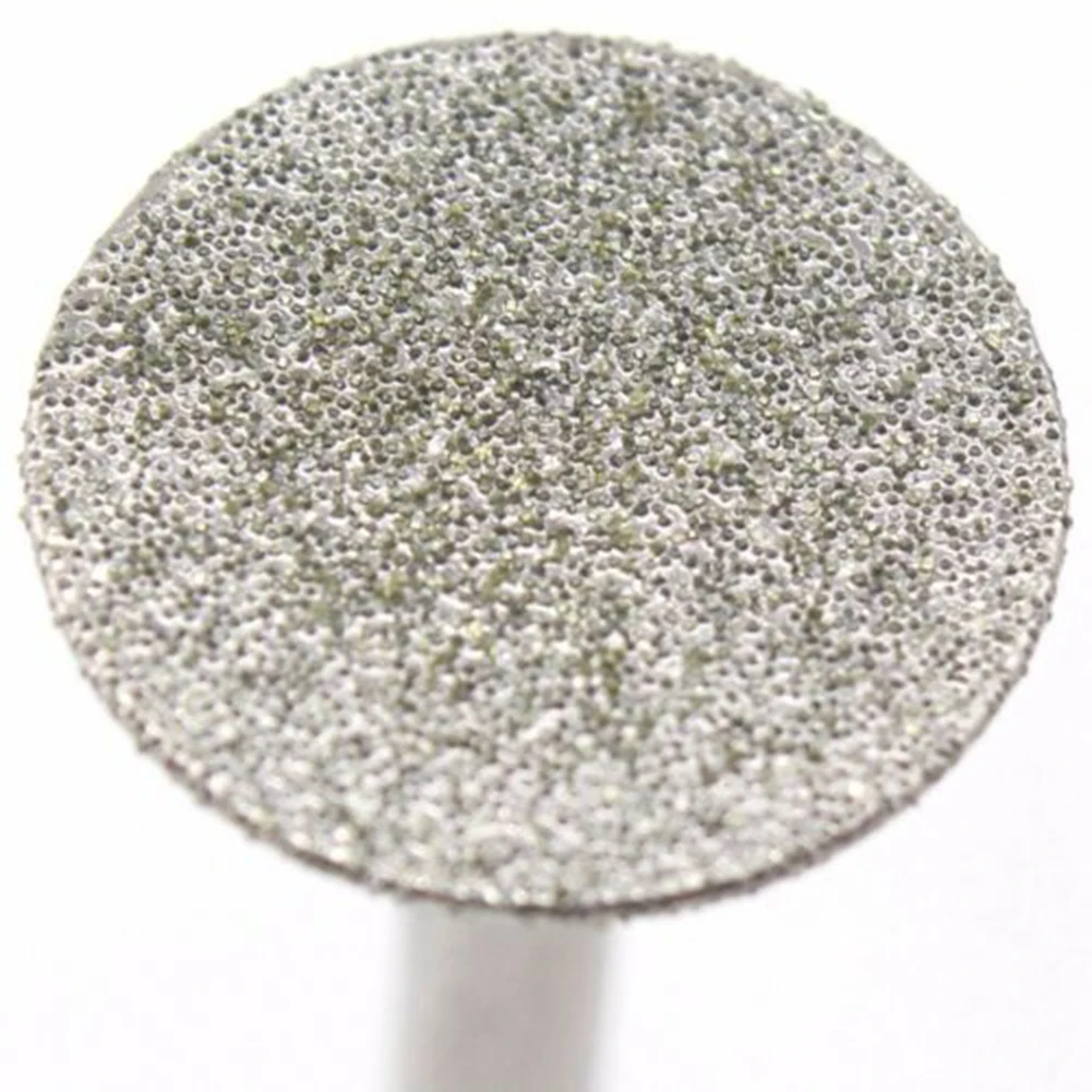 Thin Emery Grinding Head Burr 10121416mm for Detailed Jade and Stone Carving with Electric Grinder and Hand Drill Compatibility
