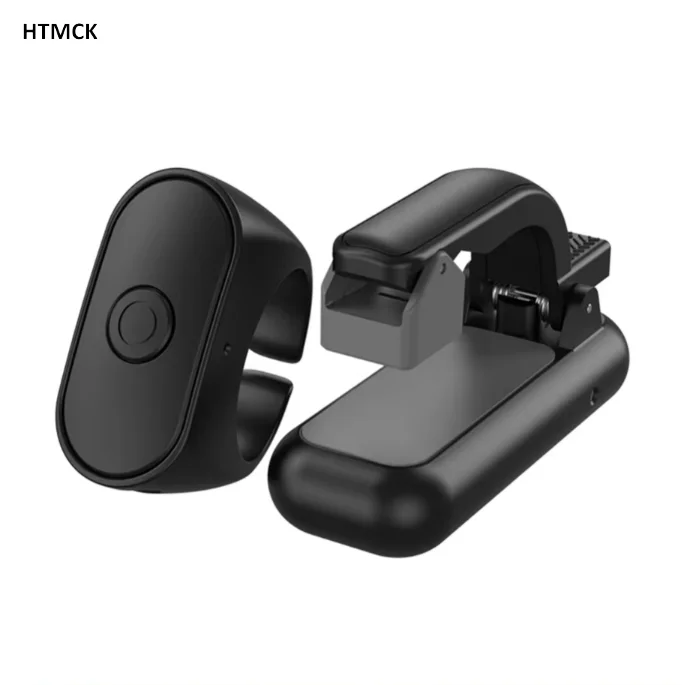 Wireless Bluetooth Page Turner Ring Remote, Hands‑Free Page Turning Controller For E‑Book Reader, Phone, Tablet Camera Shutter