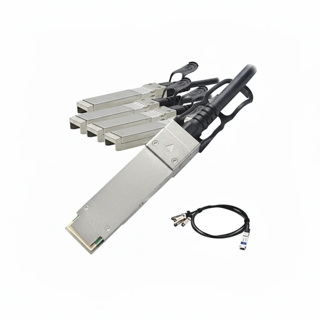 

AddOn Cisco QSFP-4SFP25G-CU2M Compatible TAA Compliant 100GBase-CU QSFP28 to 4xSFP28 Direct Attach Cable (Passive Twinax, 2m) -