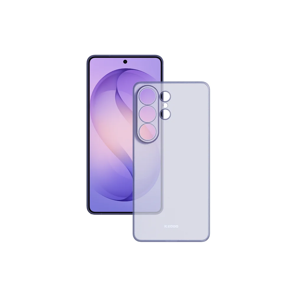 KZDOO Air Skin Frosted Clear Camera Len Protection Cienka, ultracienka, lekka osłona na aparat do Samsung Galaxy S26/S26 Plus/S26 Ultra — zdjęcie produktu 2
