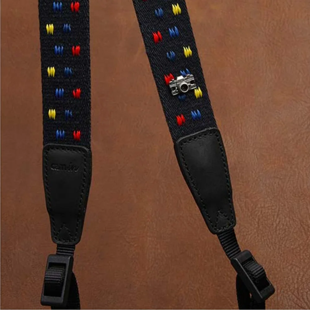 Cotton Adjustable Camera Strap Fashion SLR Digital Camera Strap Universal Micro Single Photography Shoulder Strap