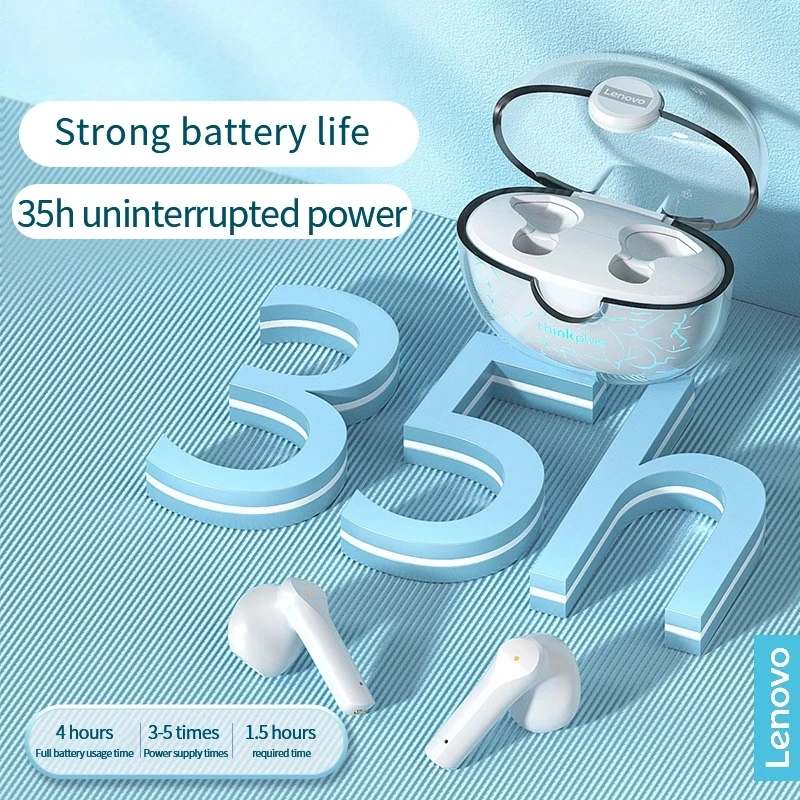 Lenovo XT95 Pro 10pcs Bluetooth Earphone for Mobile Gamer TWS Wireless Earbuds with Mic for iPhone Android Xiaomi Headphones