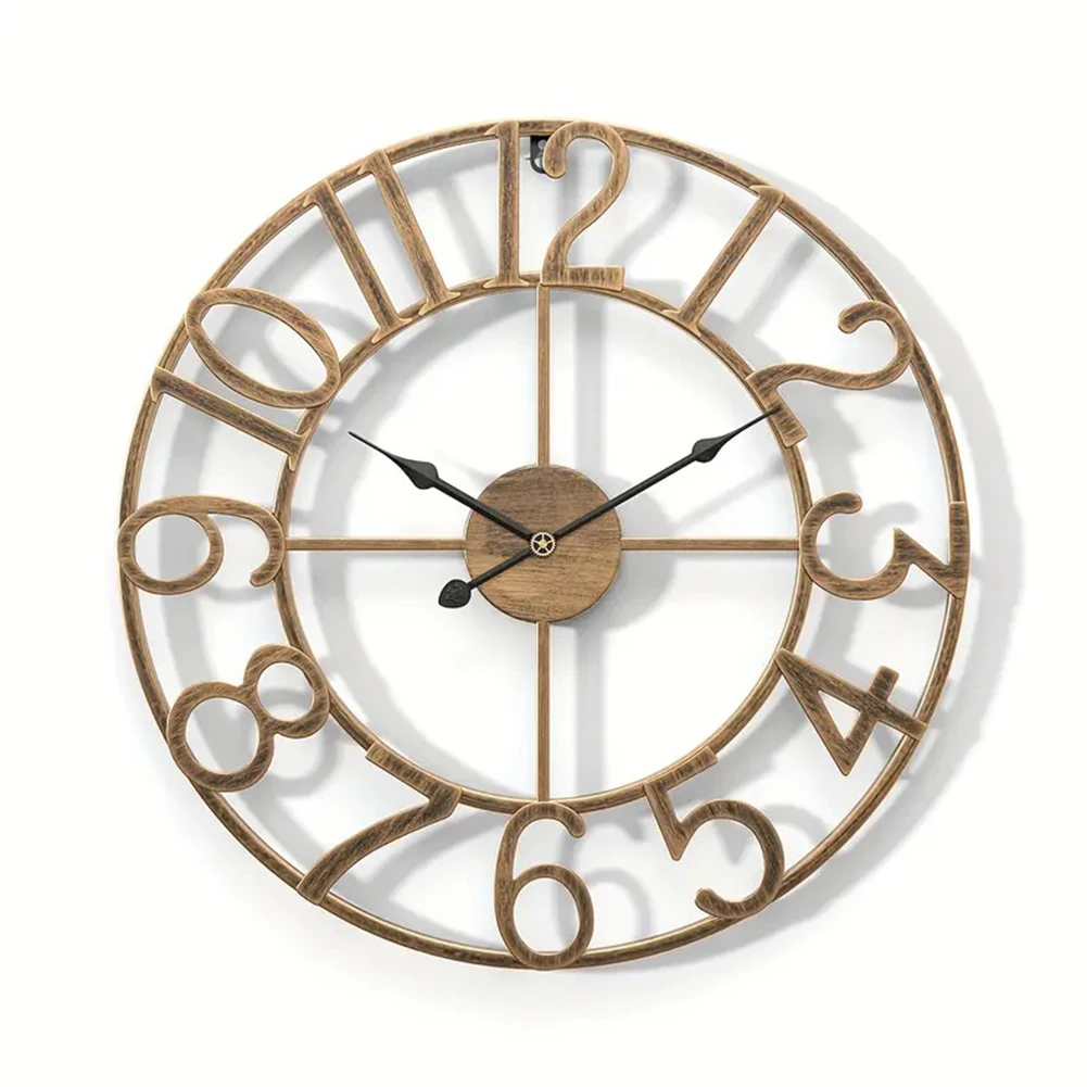 

Stylish Decor Outdoor Wall Clock Outdoor Space 34cm Or 40cm Versatile Placement Clock Outdoor Decor Available In Two Sizes