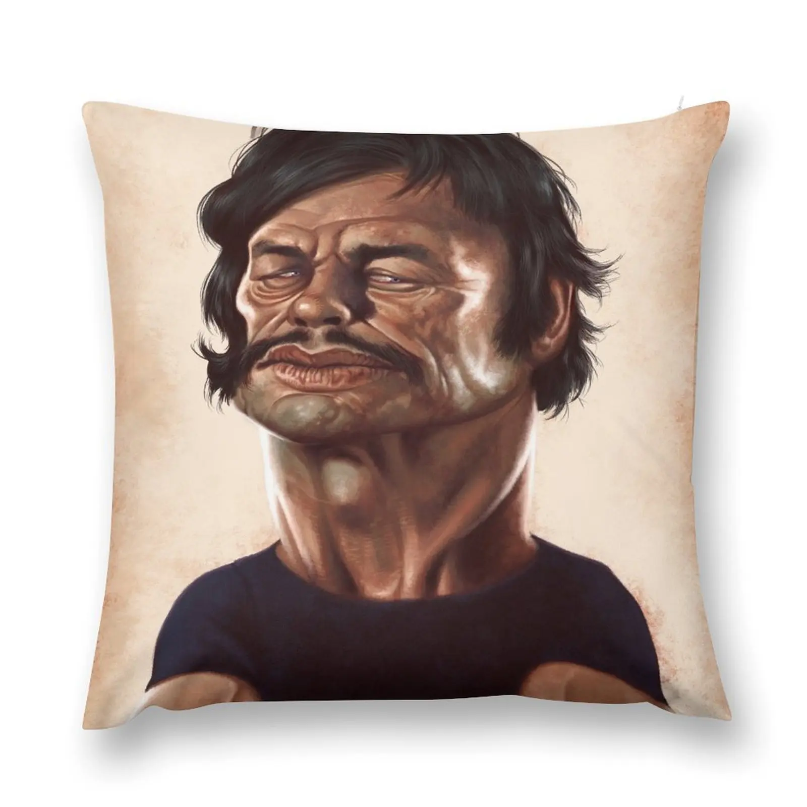 Charles Bronson Throw Pillow Decorative Cushions Custom Cushion pillow cover luxury pillow