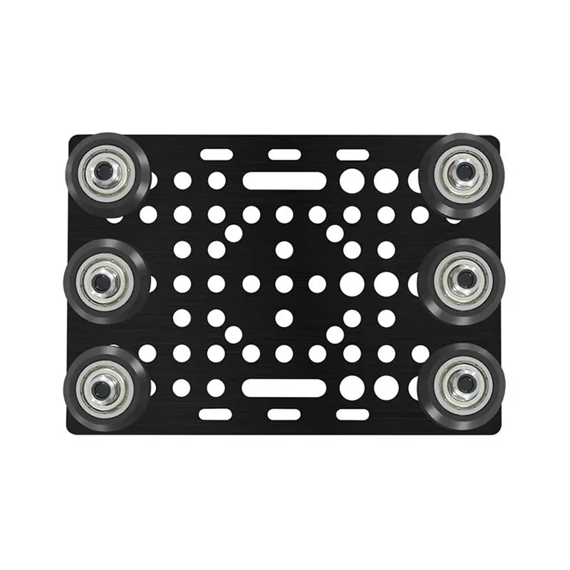 A98E-6X V-Slot Gantry Plate Set 20-80Mm With V-Slot Solid V Wheel POM Kit For Profiles CNC Machine Part 3D Printer Parts