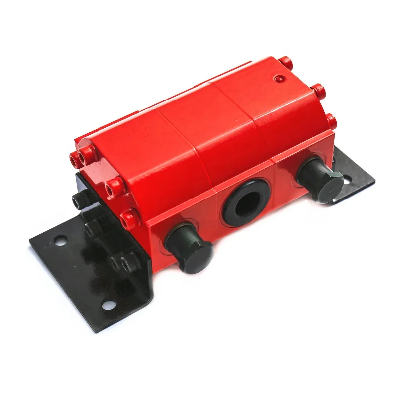 

2 Sections Rotary Gear Motor Type Hydraulic Flow Divider