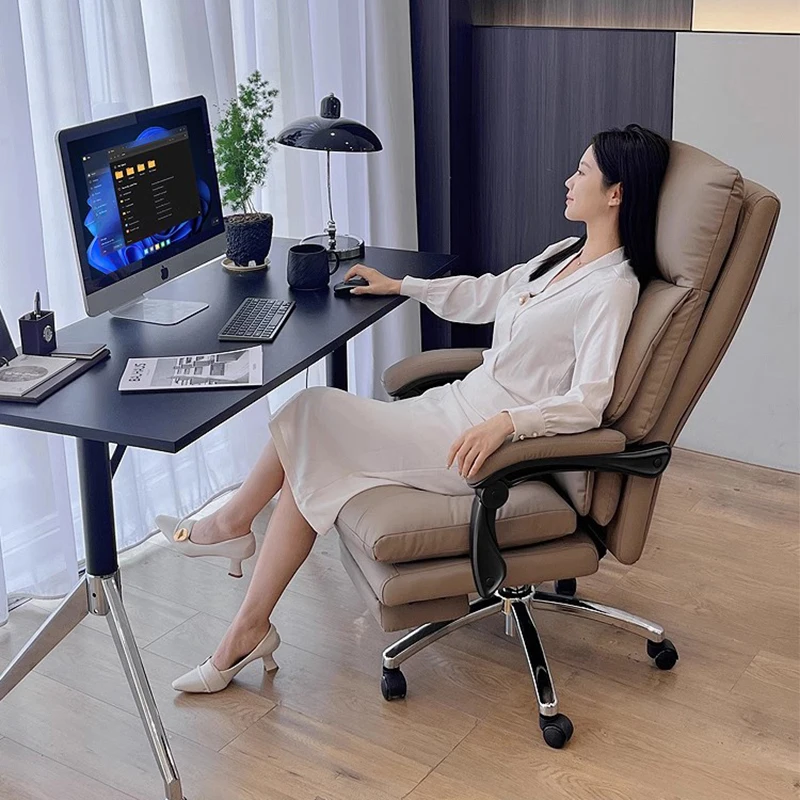 Advanced Chair Furniture Office Relax Comfy Armchairs Gamer Backrest Footrest Living Room Cadeira De Escritorio Chairs Swivel