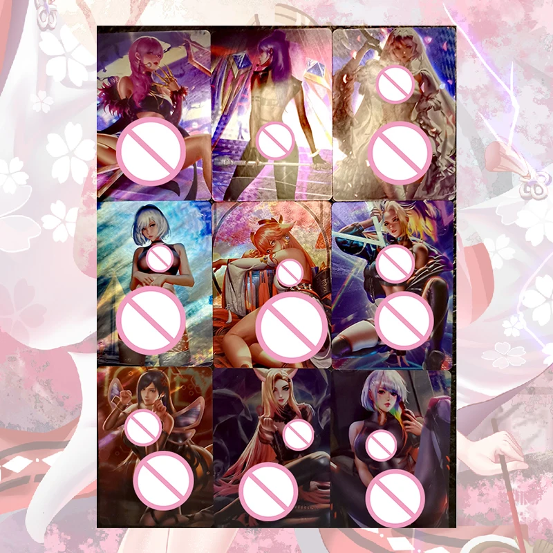 

Anime Goddess Story Diy Flashcards Kitagawa Marin Rem Yae Miko Collectible Cards Christmas Birthday Gifts Children's Toys