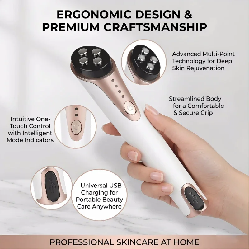 Vibration Eye Massager Anti-Aging Wrinkle Remover Dark Circle Care Pen EMS Beauty Face Youthfulness Eye Care Device Hot Sale