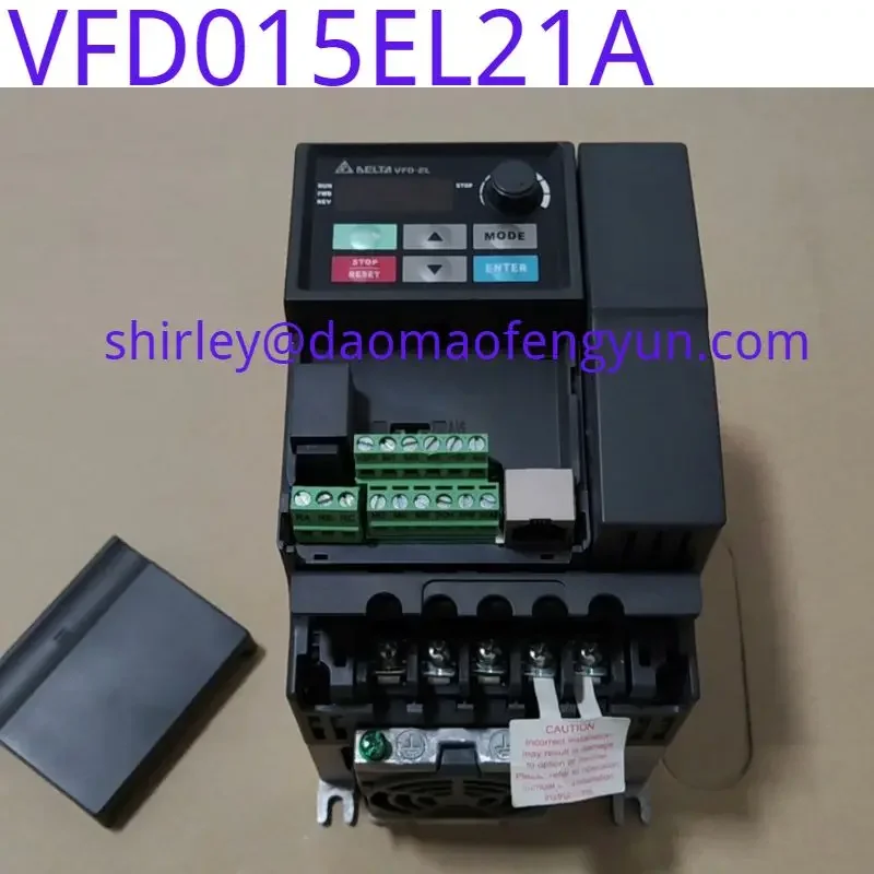 Used Delta VFD015EL21A frequency converter 1.5kw/220v