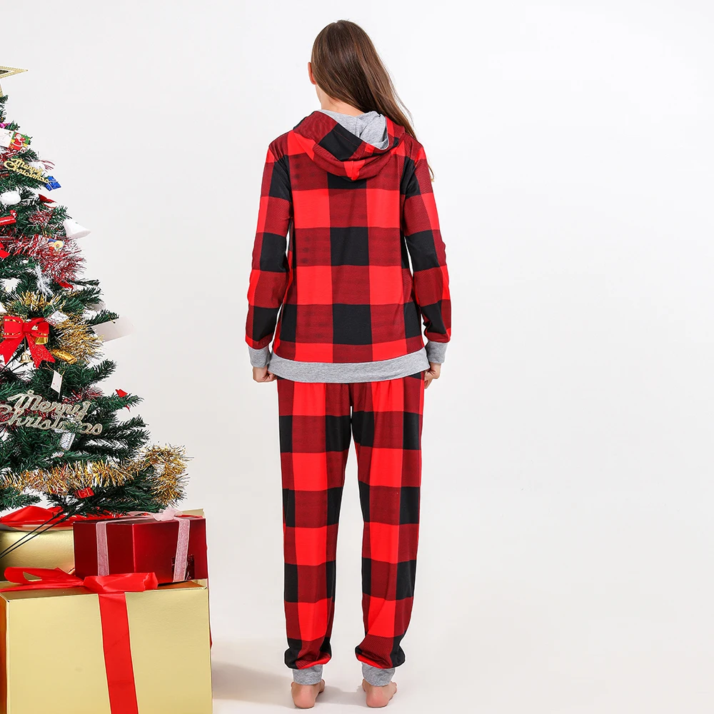 Christmas Family Matching Pajamas Set Family Look Mother Daughter Father Baby Kids Sleepwear Mommy and Me Nightwear Clothes