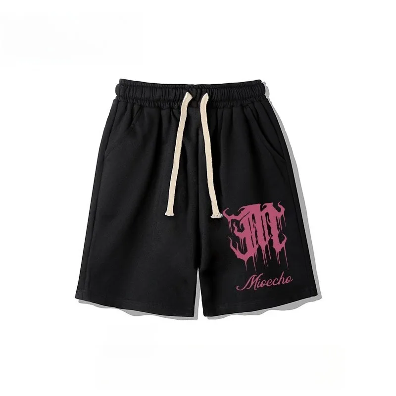 

Лето 20%, новые модные крутые мужские прямые шорты для спорта и отдыха с буквенным принтом