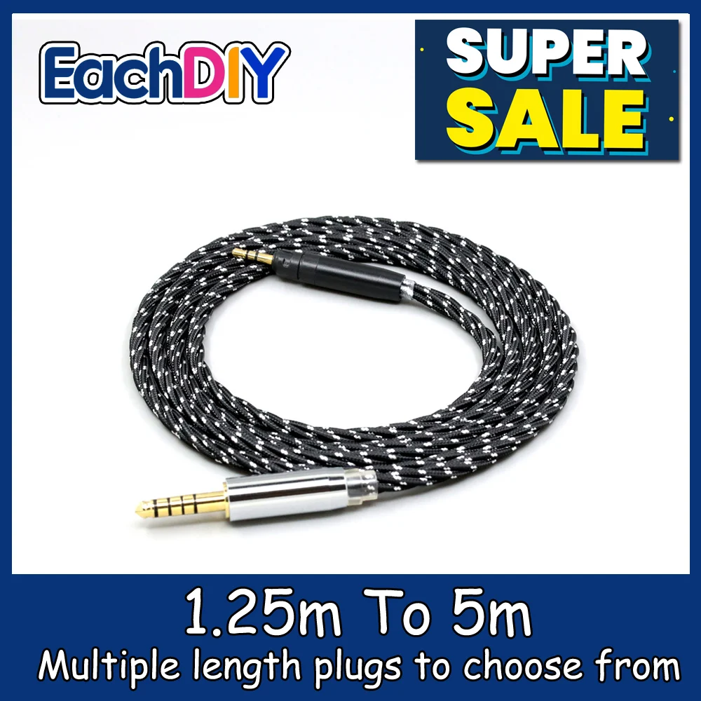 OCC Mixed OFC Twisting Nylon Earphone Cable For Ultrasone Performance 820 880 Signature MASTER MkII DXP PRO Headphone LN008727