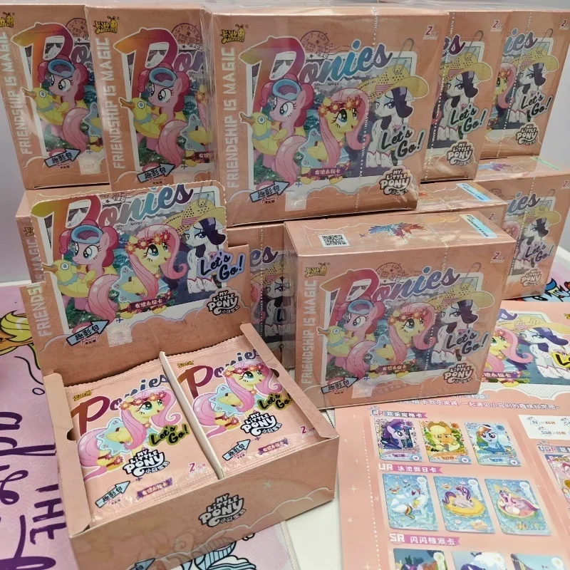 KAYOU Echte My Little Pony Kaarten Sweet Dream Vriendschap Sticker Mengdong Tas Schattige Prinses Anime Collectie Kaart Speelgoed Cadeau