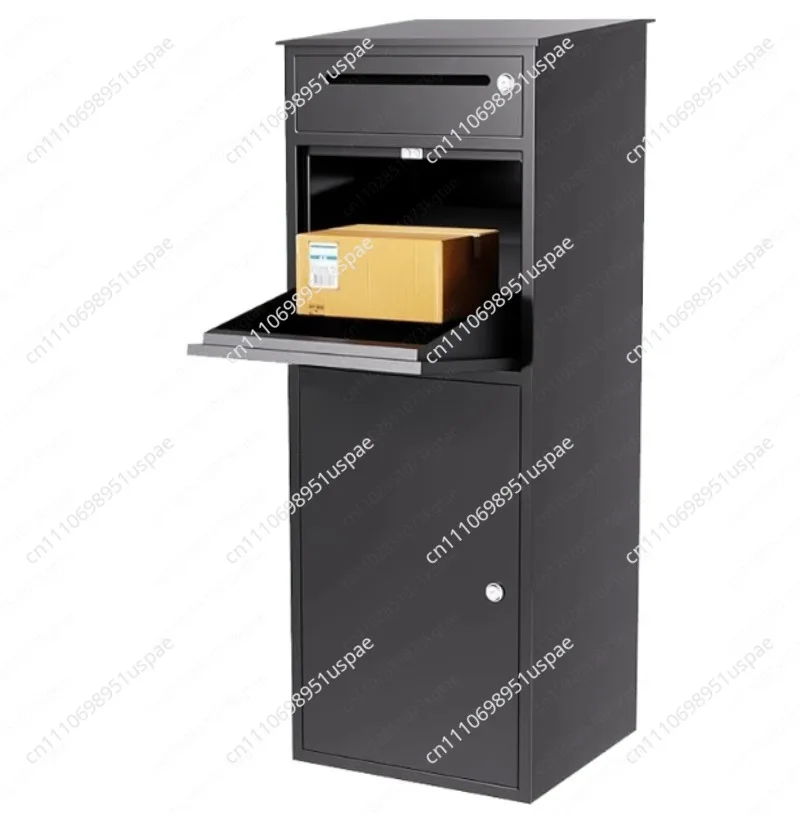 Outdoor Doorstep Delivery & Pickup Box | 96x42x30cm, Household Private Parcel Cabinet