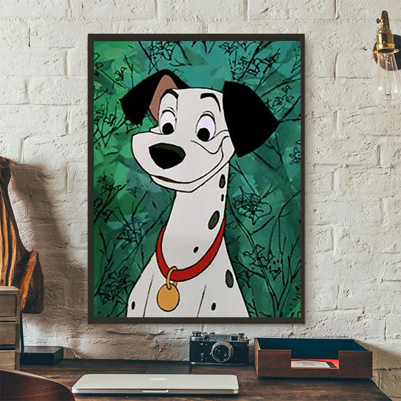 Dalmatians Animal Diamond Painting Disney Dog Full Round Diamond Embroidery Mosaic Cross Stitch Rhinestone Picture Home Decor