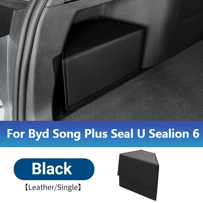 

Автомобильный складной ящик для хранения в багажнике для Byd Song Plus Seal U Sealion 6, 2020-2025, портативный органайзер, ящик для хранения с боковой канавкой