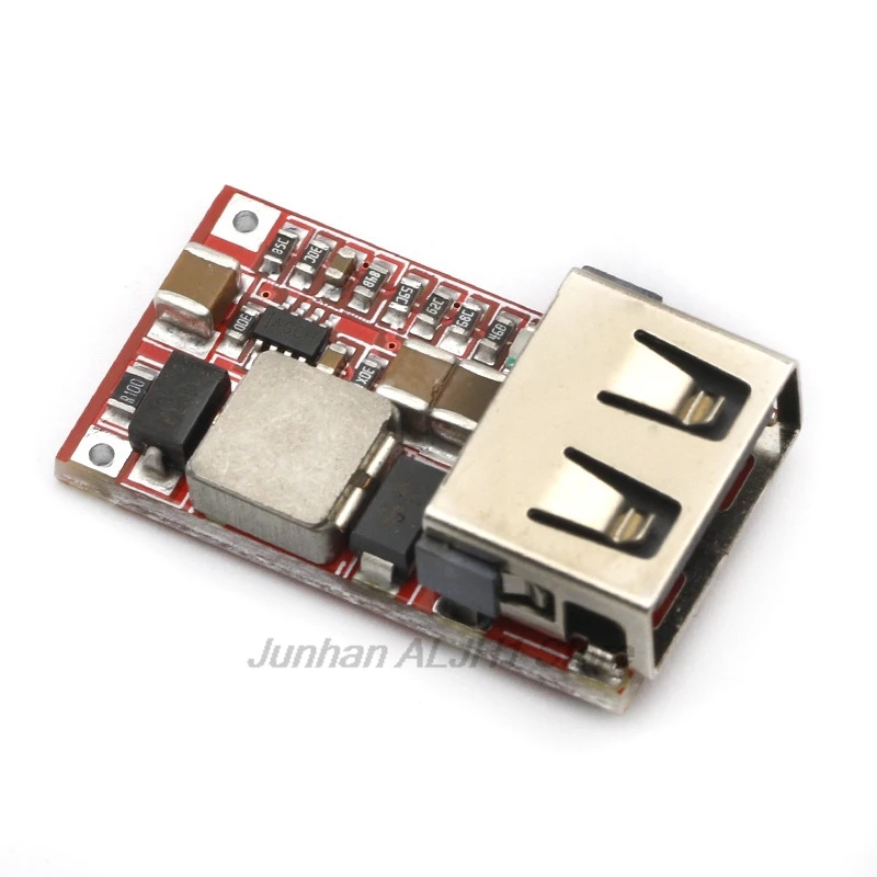 DC 6-24V 12V/24v to 5V USB Output Charger Step Down Power Module Mini DC-DC Step Up Boost Module Power Adjustable F1