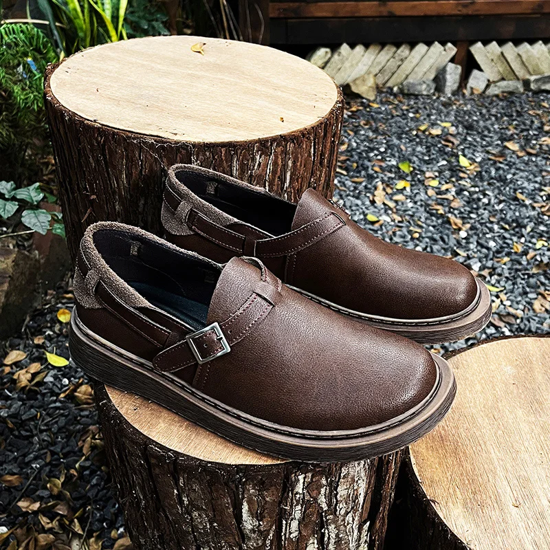 

Мужские лоферы Ретро Модная повседневная обувь в британском стиле