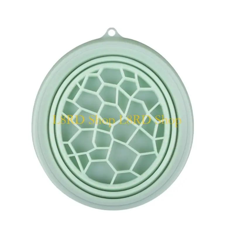 L8RD Space Saving Ice Therapy Bowl For Face Foldable Silicone Design With Built In Freezing